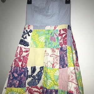 Strapless Lilly Pulitzer dress
